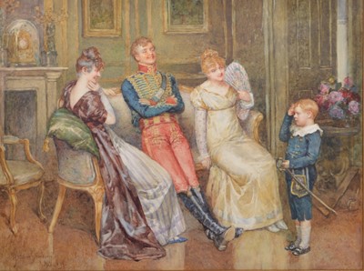 Lot 192 - Henry Gillard Glindoni, The Young Recruit