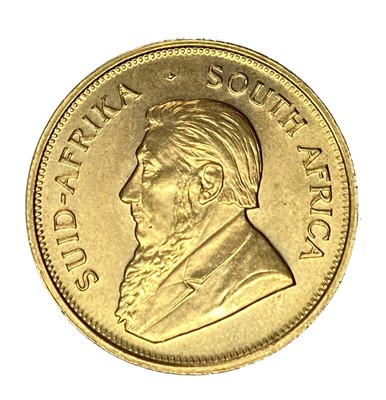 Lot 106 - South Africa, gold Krugerrand coin, 1974