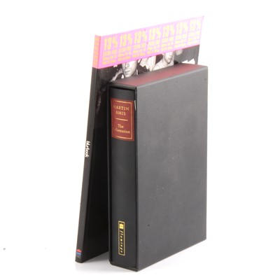 Lot 92 - Blurbook, and Martin Amis, The Information, both signed.