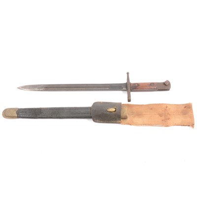 Lot 106 - Italian M1891 bayonet