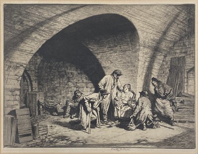 Lot 1025 - Stanley Anderson, Life under the arches