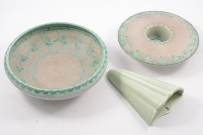 Lot 28 - Pilkington's Royal Lancastrian, three items of Lapis ware