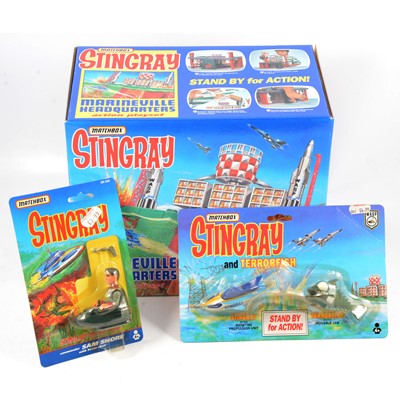 Lot 154 - Matchbox Toys; three Stringray toys