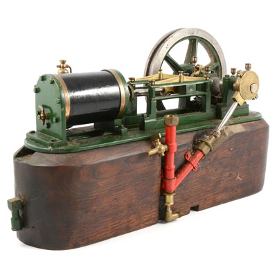 Lot 3 - A well-engineered horizontal live-steam engine