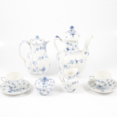 Lot 44 - Royal Copenhagen blue and white coffee set