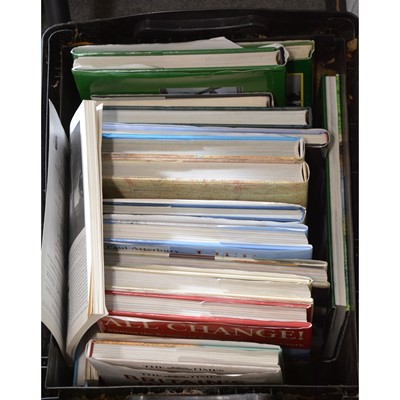 Lot 208 - Railway related books, mostly reference hardbacks, one box.