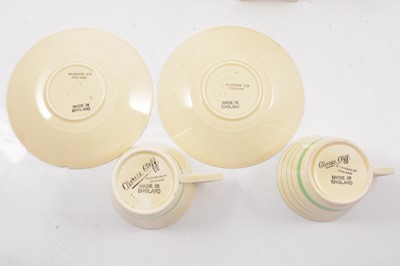 Lot 1019 - Clarice Cliff, an Art Deco Bonjour part coffee set