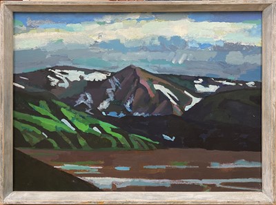 Lot 1143 - Roy Bizley, Untitled Icelandic Landscape, 1988