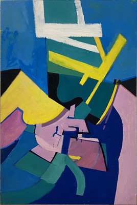 Lot 1136 - Roy Bizley, Untitled abstract, 1980s