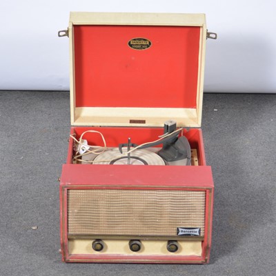 Lot 527 - Dansette record player.