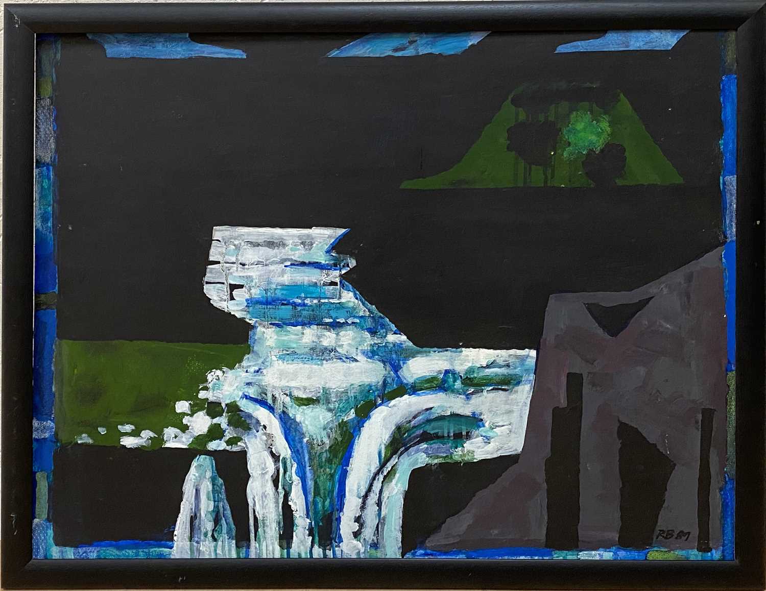 Lot 1145 - Roy Bizley, Untitled Icelandic landscape, 1989