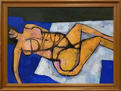 Lot 1121 - Roy Bizley, Reclining female nude