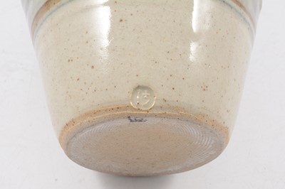 Lot 1045 - David Leach, a Lowerdown Pottery stoneware vase with foxglove motif