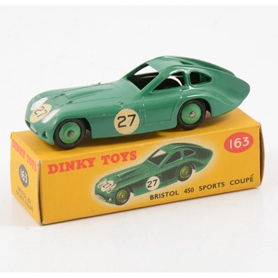 Lot 123 - Dinky Toys die-cast model no.163 Bristol 450 Sports Coupe