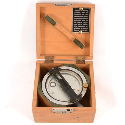 Lot 127A - Gebruder Wichmann surveyor's compass.