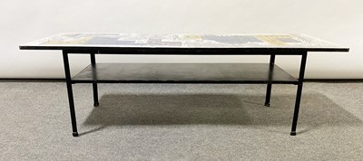 Lot 1064 - John Piper for Terence Conran, a 'London Skyline' coffee table, 1950s