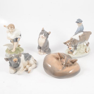 Lot 21 - Royal Copenhagen models