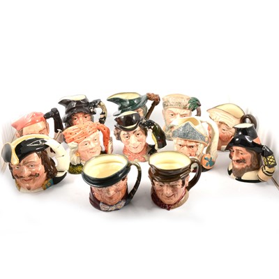 Lot 47 - Twelve Royal Doulton character jugs.