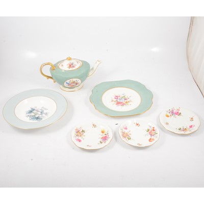 Lot 63 - Three boxes of part tea, coffee and dinner services, including Crown Derby and Worcester