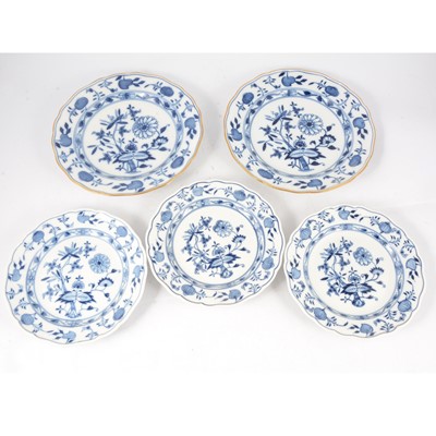 Lot 49 - Meissen plates