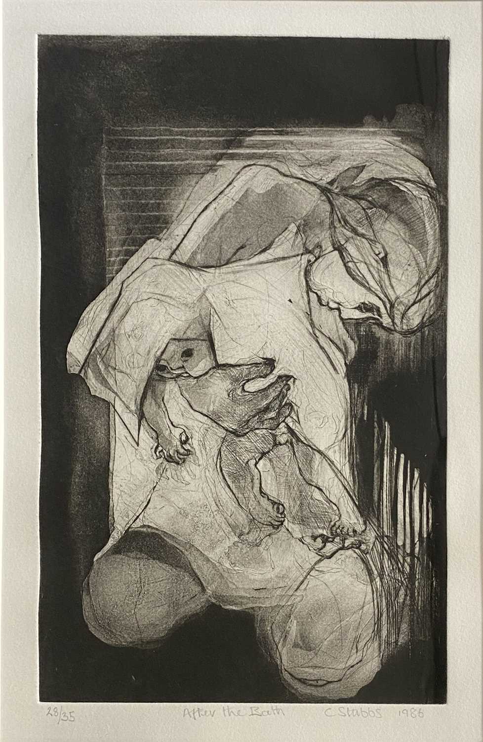 Lot 1095 - Constance Stubbs, After the Bath