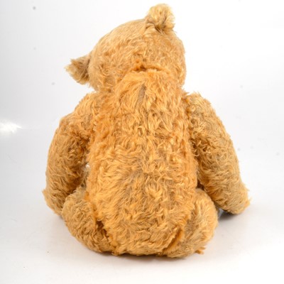 Lot 285 - Steiff Teddy bear, 'Grumbly' early 20th century golden long mohair fur.