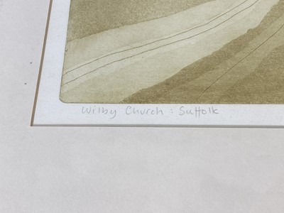 Lot 1087 - John Brunsdon, Wilby Church, Suffolk