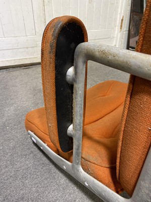 Lot 1080 - Charles and Ray Eames for Herman MIller, two armchairs, model ES104, 1970s