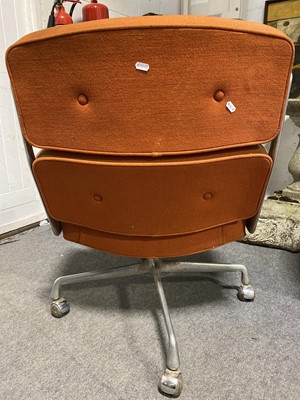 Lot 1080 - Charles and Ray Eames for Herman MIller, two armchairs, model ES104, 1970s