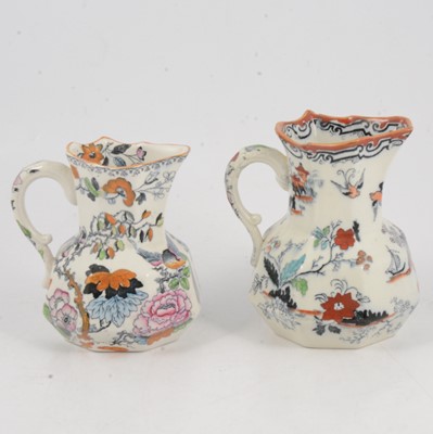 Lot 78 - Two Masons ironstone jugs and Copeland Spode