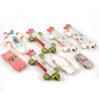 Lot 114 - Dinky Space 1999 Eagle models etc.