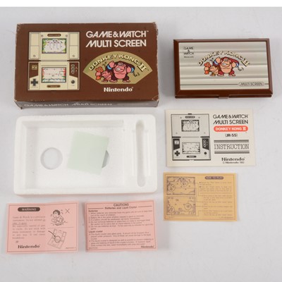 Lot 201 - Nintendo Game and Watch Donkey Kong II, boxed.