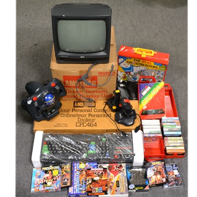 Lot 200 - Amstrad CPC464 vintage computer / console, with visual display unit