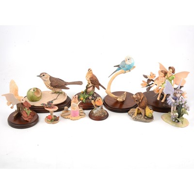 Lot 46 - Border Fine Art and Flower Fairy figures.
