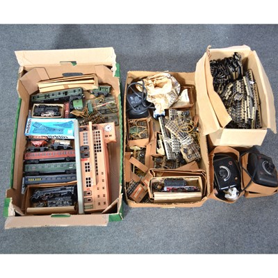 Lot 25 - Marklin HO gauge model railway, a collection including CM800 locomotive