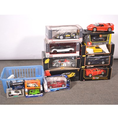 Lot 191 - Scale model racing cars, Twenty-Two various scales