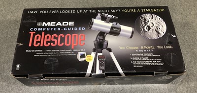 Lot 131 - Meade DS211 4ATS telescope, boxed