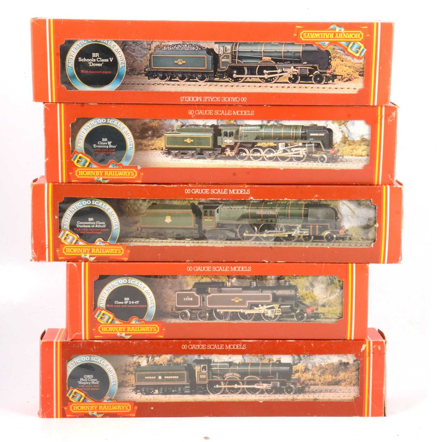 Lot 39 - Five Hornby OO gauge model railway locomotives