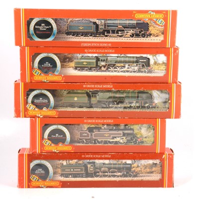 Lot 39 - Five Hornby OO gauge model railway locomotives