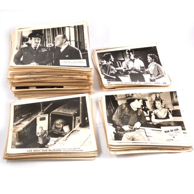 Lot 267 - A large quantity of front of house cinema lobby cards, aprox 800+ part and full sets, mostly black and white