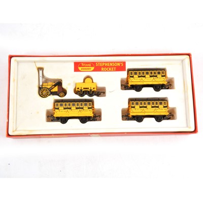 Lot 107A - Hornby OO gauge model railway locomotive set R346C Stephenson's Rocket Train
