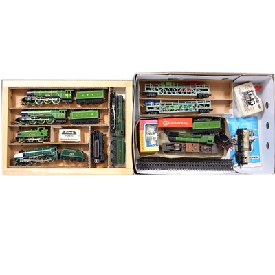 Lot 60 - Hornby/Tri-ang OO model railways; a collection with six locomotives