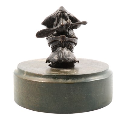 Lot 80 - After Claire Minter-Kemp, Doggie-paddle, and two other sculptures