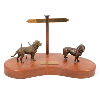 Lot 144 - Attributed to Franz Bergman, Bloodhound