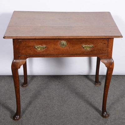 Lot 209 - George II oak side table
