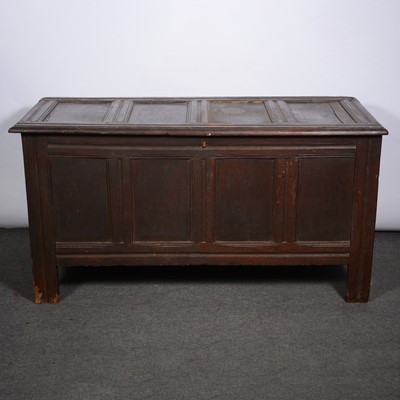 Lot 550 - Joined oak coffer