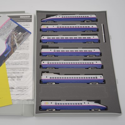 Lot 630 - Tomix Japan N gauge model railways, 92269 J.R. Series E2100 Tohoku Shinkansen 'Hayate'
