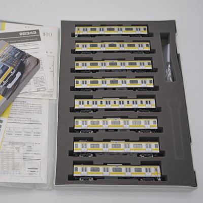 Lot 632 - Tomix Japan N gauge model railways, 92344 J.R. Commuter Train Series E2310 'Sobu Line'