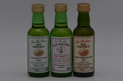 Lot 37 - James MacArthur's - three Old Master's bottlings