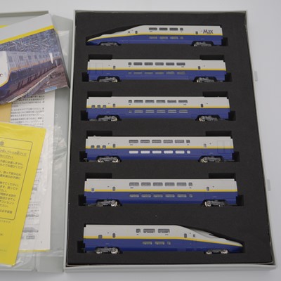 Lot 662 - Tomix Japan N gauge model railways, 92766 J.R. Series E4 Tohoku/Jyoetsu Shinkansen 'Max'